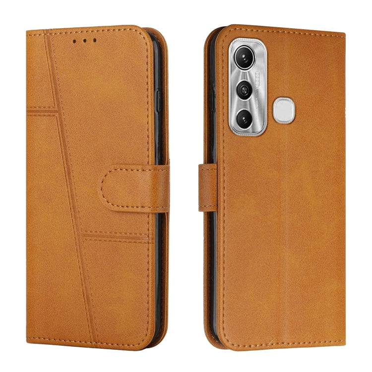 Stitching Calf Texture Buckle Leather Phone Case — view 36