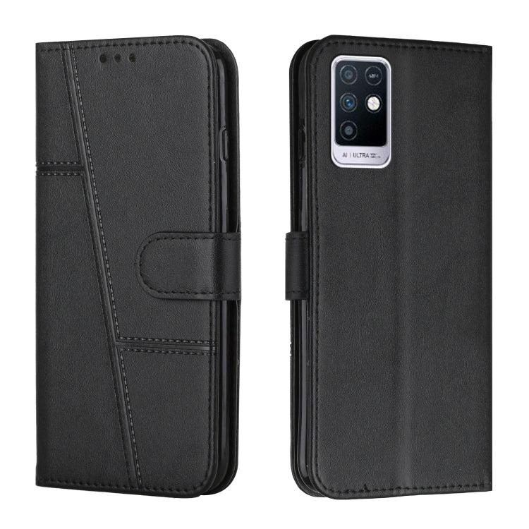 Stitching Calf Texture Buckle Leather Phone Case — view 55