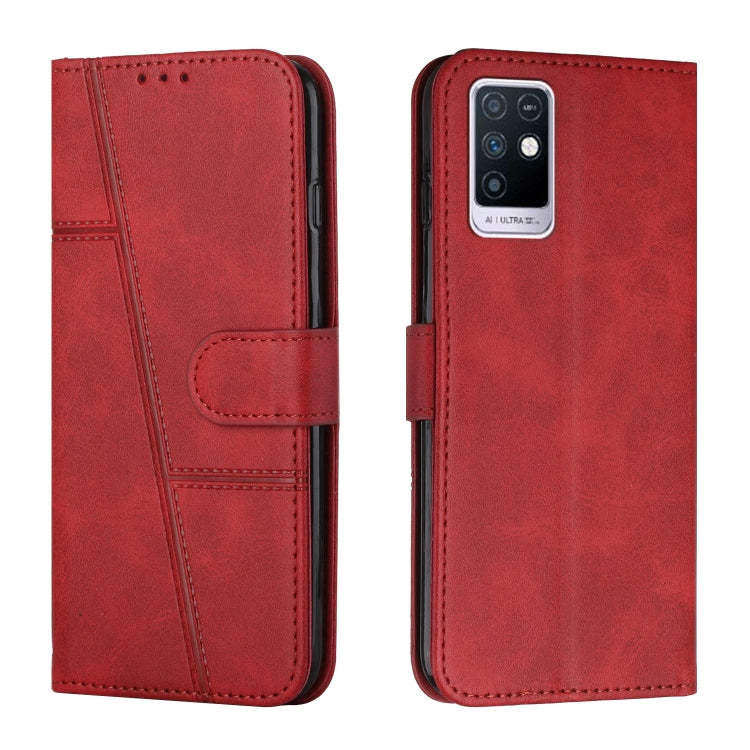 Stitching Calf Texture Buckle Leather Phone Case — view 57