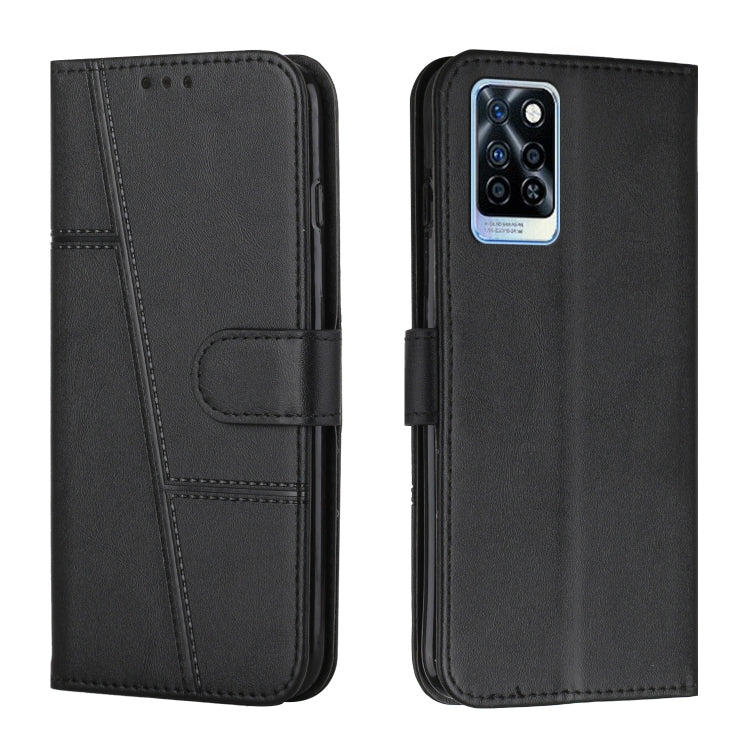 Stitching Calf Texture Buckle Leather Phone Case — view 61