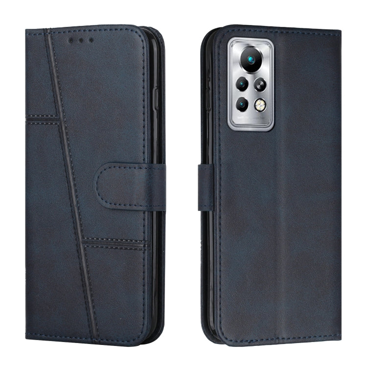 Stitching Calf Texture Buckle Leather Phone Case — view 16