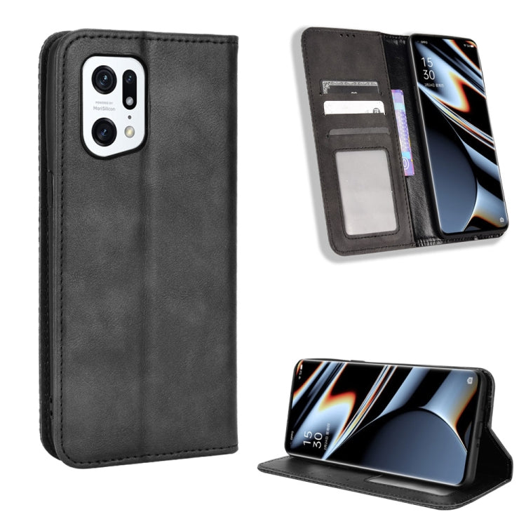 Magnetic Buckle Retro Texture Leather Phone Case — For Ulefone Note 12P