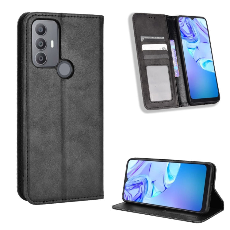 Magnetic Buckle Retro Texture Leather Phone Case — view 35