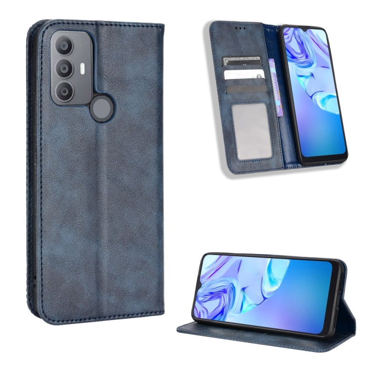Magnetic Buckle Retro Texture Leather Phone Case — view 37
