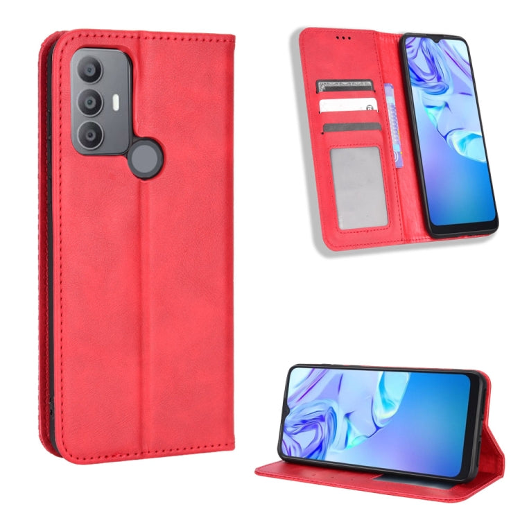 Magnetic Buckle Retro Texture Leather Phone Case — view 38