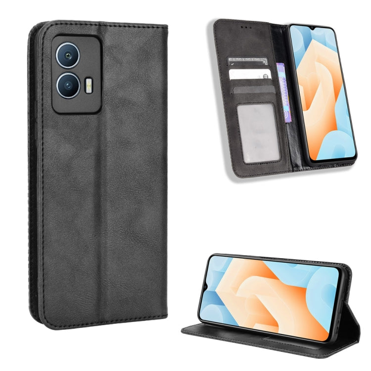 Magnetic Buckle Retro Texture Leather Phone Case — view 39