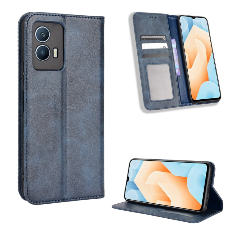 Magnetic Buckle Retro Texture Leather Phone Case — view 41