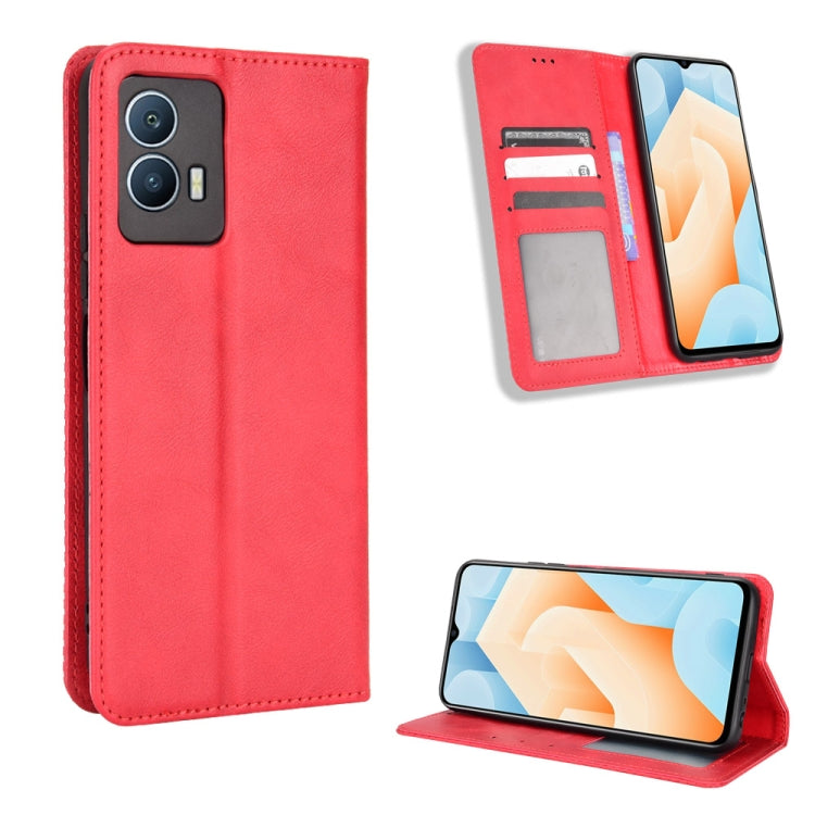 Magnetic Buckle Retro Texture Leather Phone Case — view 42