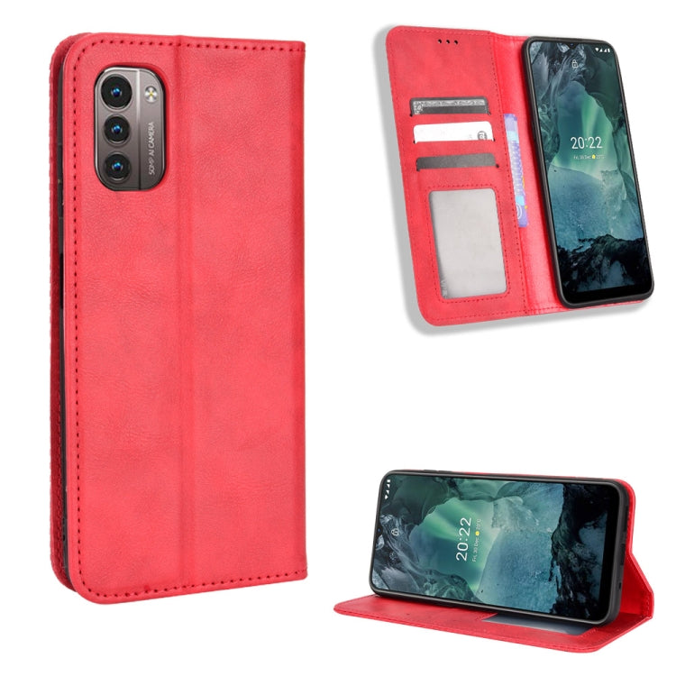 Magnetic Buckle Retro Texture Leather Phone Case — view 58