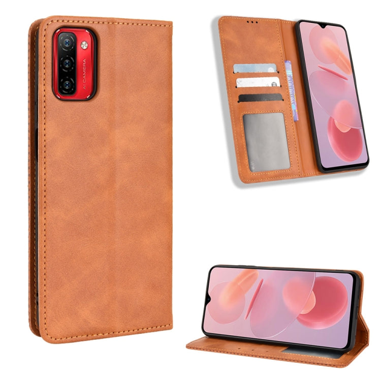 Magnetic Buckle Retro Texture Leather Phone Case — view 60