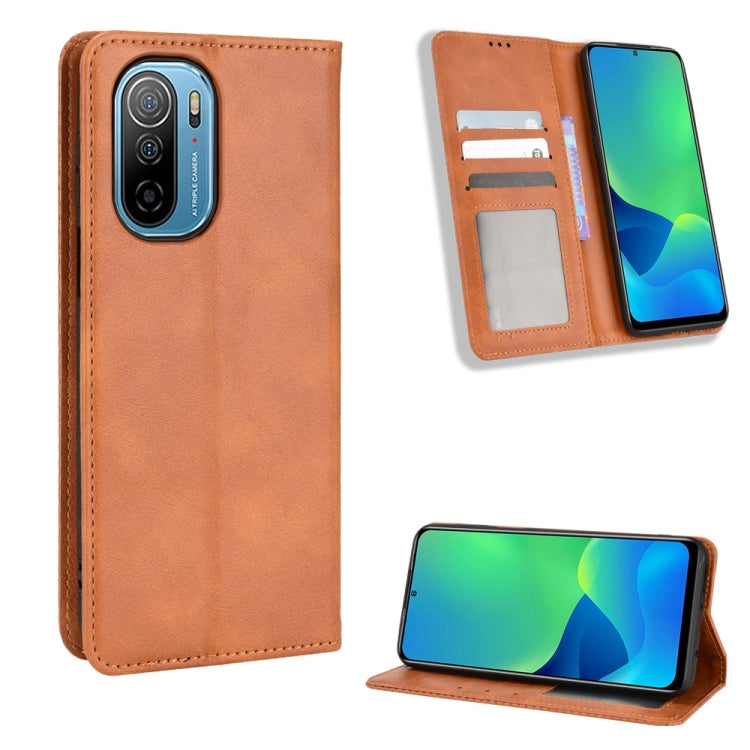 Magnetic Buckle Retro Texture Leather Phone Case — view 64