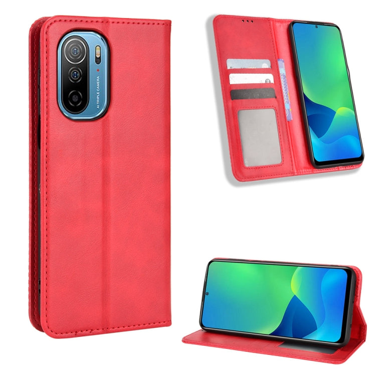 Magnetic Buckle Retro Texture Leather Phone Case — view 66