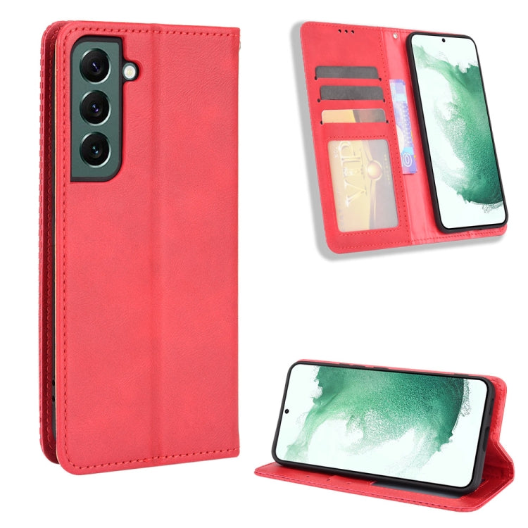 Magnetic Buckle Retro Texture Leather Phone Case — view 10
