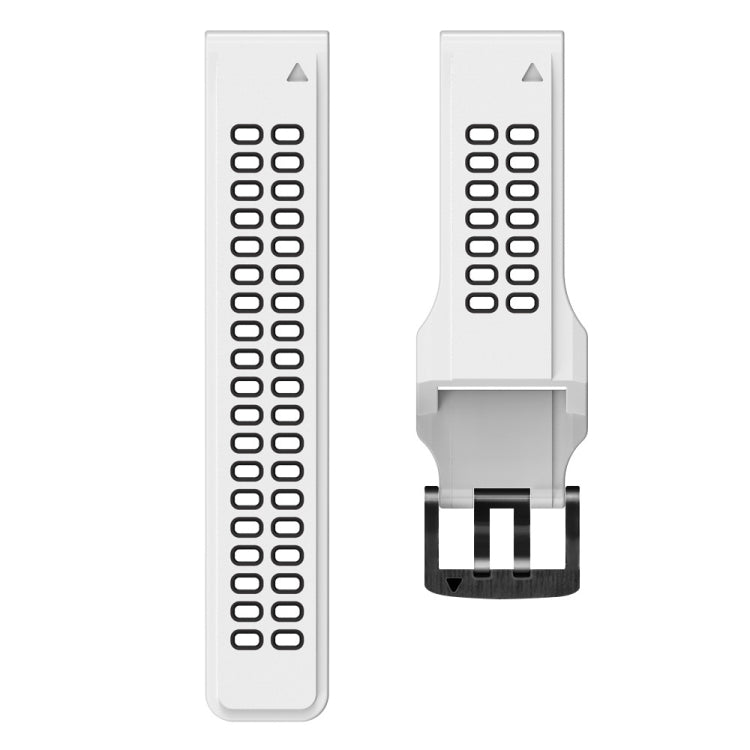 Quick Release Double Row Silicone Watchband
