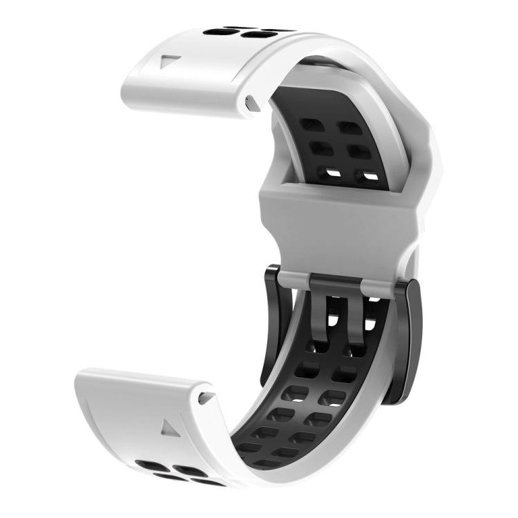 Quick Release Double Row Silicone Watchband