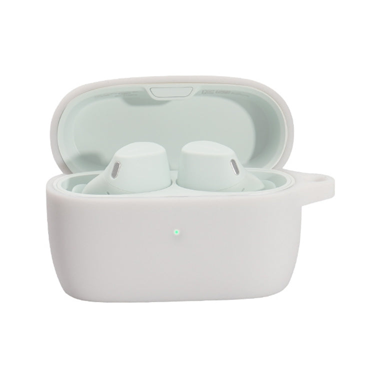 Solid Color Silicone Earphone Protective Case For Jabra Elite 4