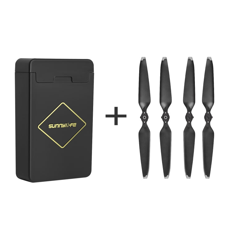 Sunnylife M3-SN376 2 Pairs Propeller Blade + Storage Box for DJI Mavic 3 — M3-SN376(Orange)