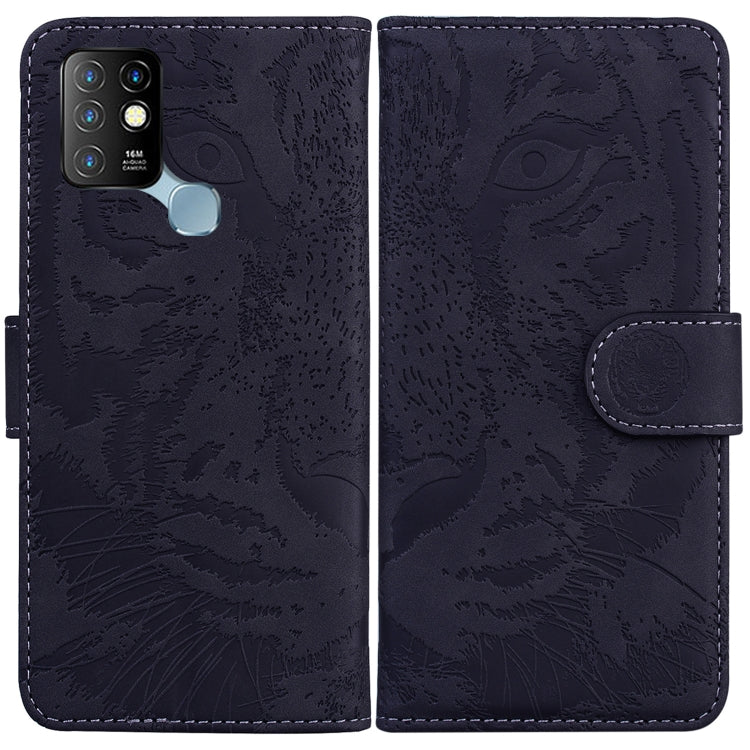 Tiger Embossing Pattern Horizontal Flip Leather Phone Case