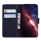 Tiger Embossing Pattern Horizontal Flip Leather Phone Case — Red