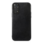 Genuine Leather Double Color Crazy Horse Phone Case