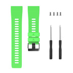 Black Buckle Silicone Watchband