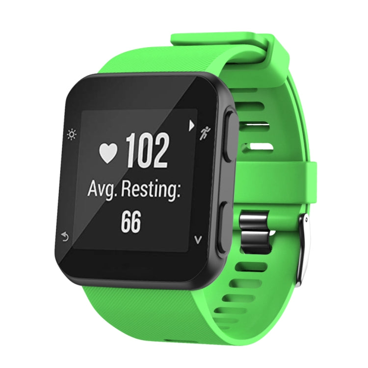 Black Buckle Silicone Watchband