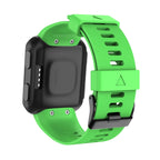 Black Buckle Silicone Watchband