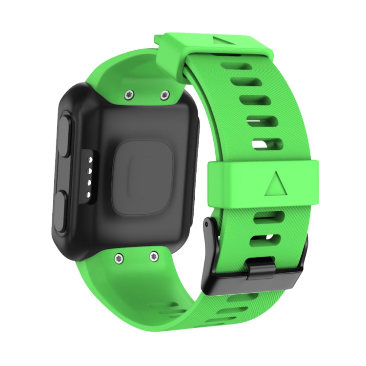 Black Buckle Silicone Watchband