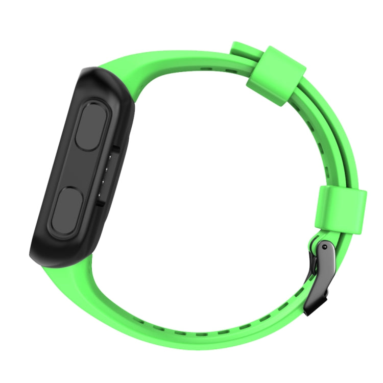 Black Buckle Silicone Watchband