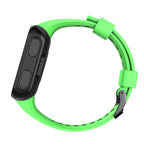 Black Buckle Silicone Watchband