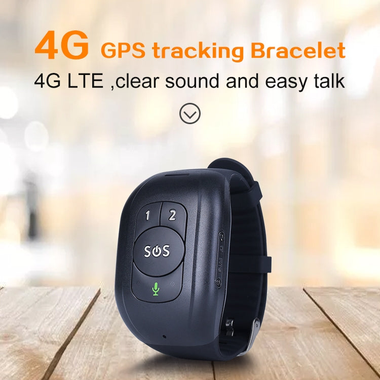 RF-V48 4G Waterproof Anti-lost GPS Positioning Smart Watch, Band A