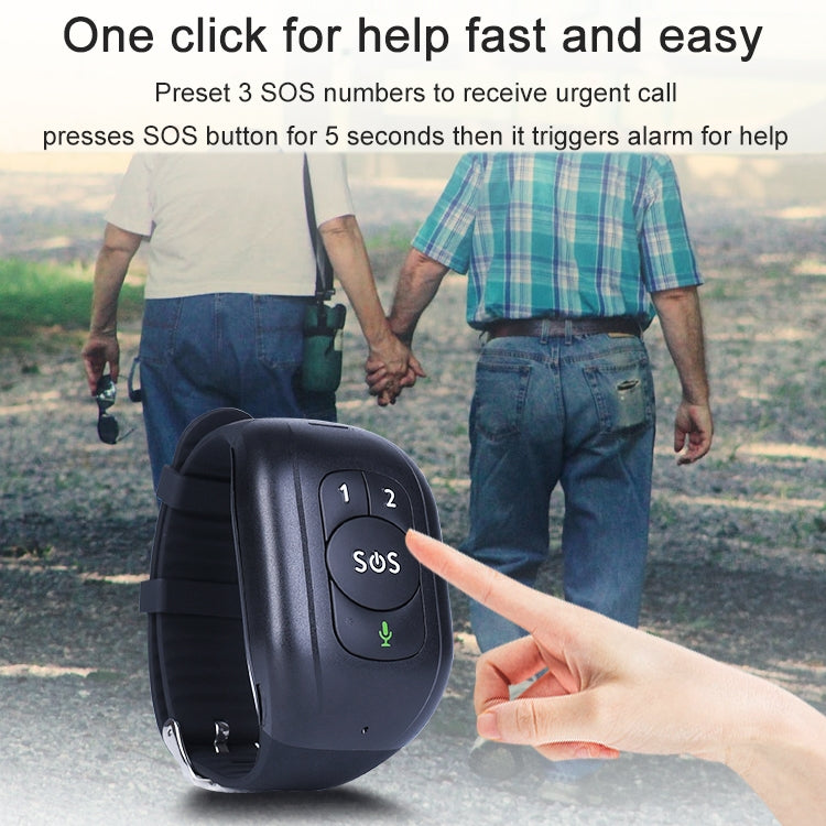 RF-V48 4G Waterproof Anti-lost GPS Positioning Smart Watch, Band A