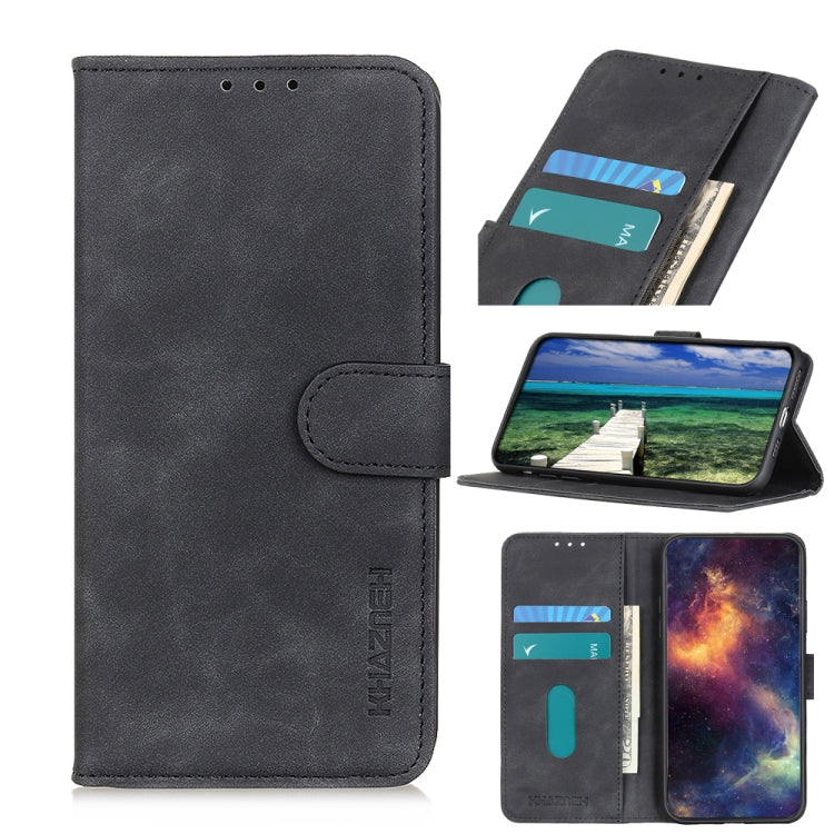 KHAZNEH Retro Texture Horizontal Flip Leather Phone Case, For OPPO Reno7 4G / F21 Pro 4G, For Alcatel 1B 2022
