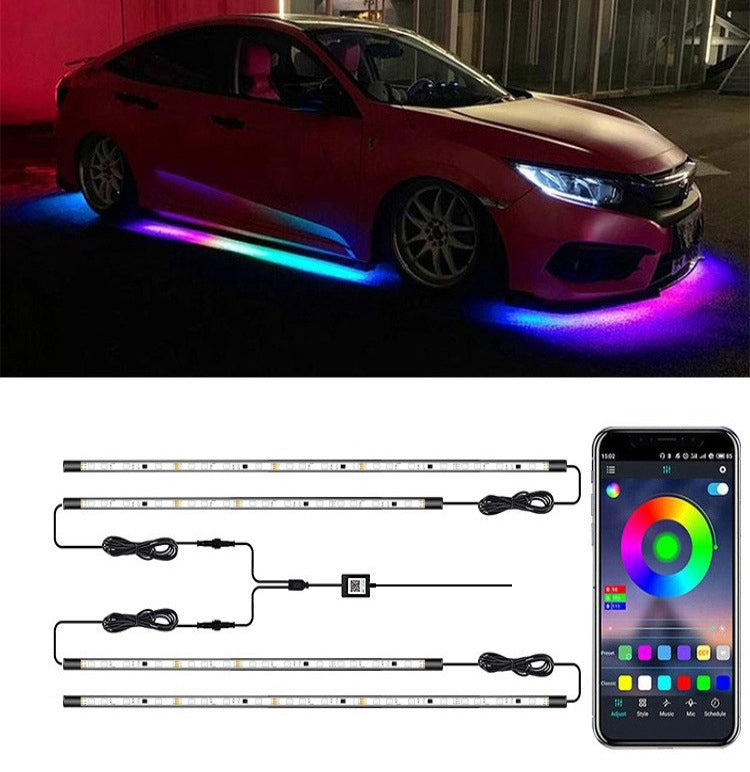 Car Modification Symphony Voice Control LED Chassis Lights