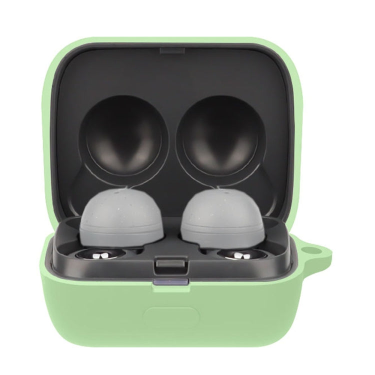 Solid Color Earphone Protective Case with Hook For Sony LinkBuds WF-L900