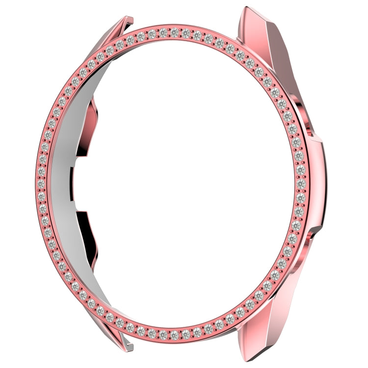 Single Row Diamond PC Watch Case — Transparent