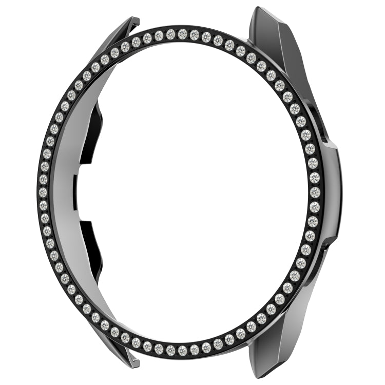 Single Row Diamond PC Watch Case — Silver