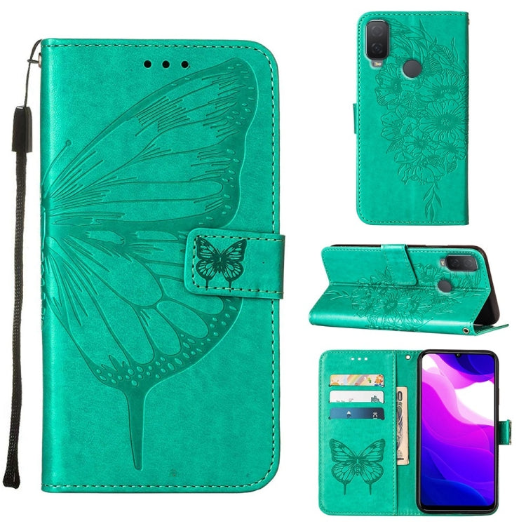 Embossed Butterfly Leather Phone Case