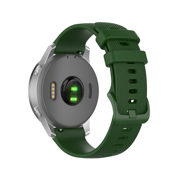 Small Plaid Silicone Strap
