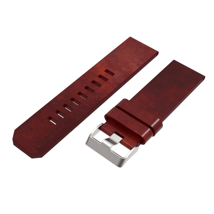 (Without Sewing Thread) Quick Release Leather Strap