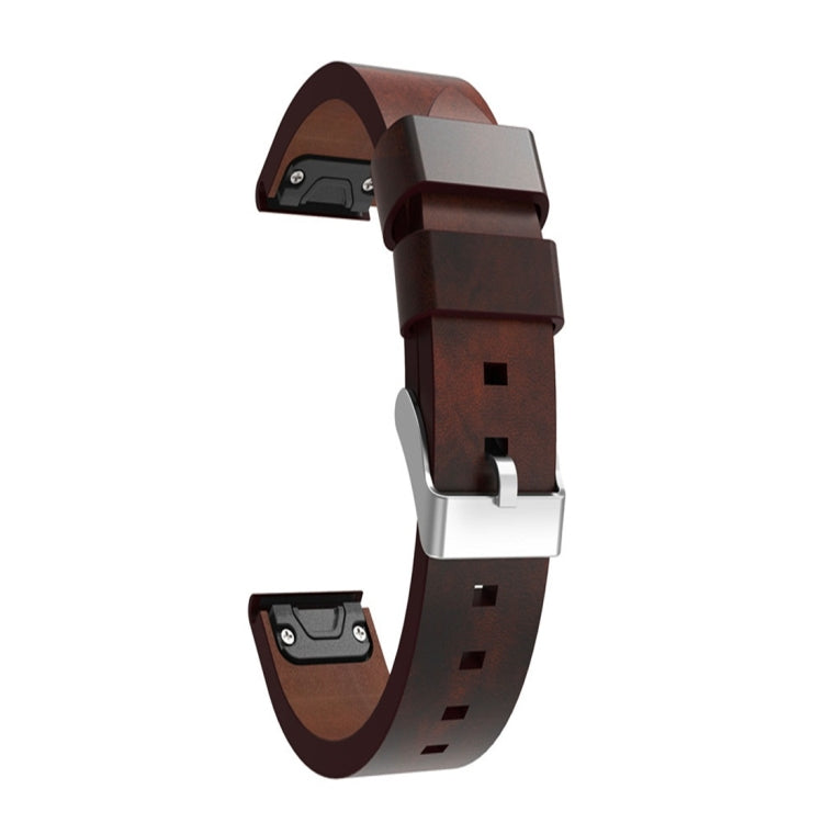 Quick Release Leather Strap