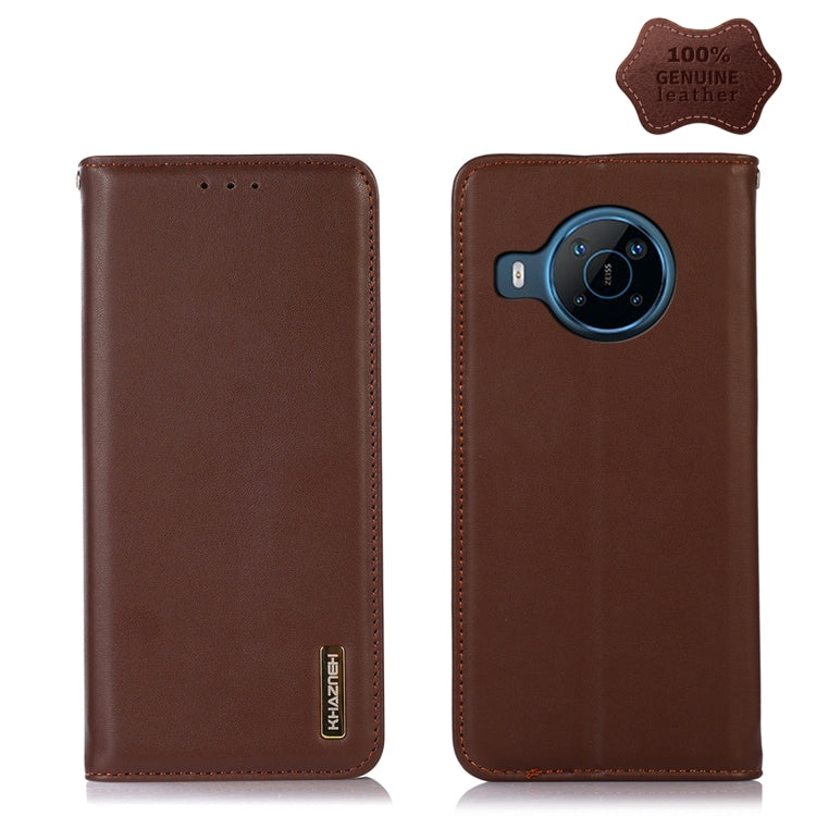 KHAZNEH Nappa Top Layer Cowhide Leather Phone Case, For Alcatel 1B 2022, For Samsung Galaxy M33 5G