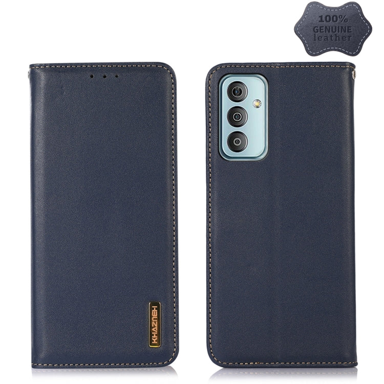 KHAZNEH Nappa Top Layer Cowhide Leather Phone Case, For Alcatel 1B 2022, For Samsung Galaxy M33 5G