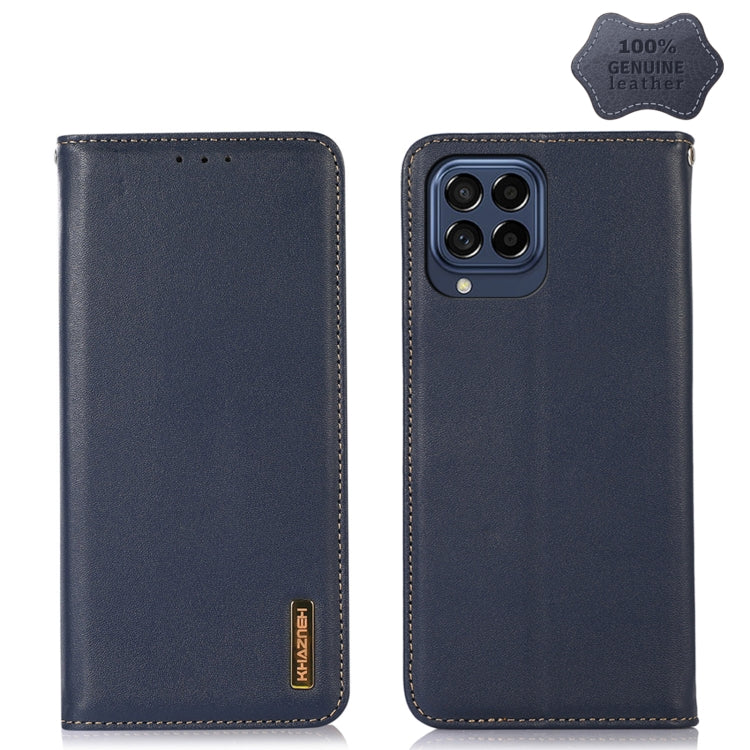 KHAZNEH Nappa Top Layer Cowhide Leather Phone Case, For Alcatel 1B 2022, For Samsung Galaxy M33 5G