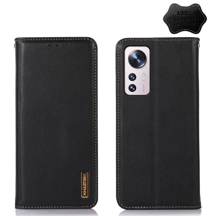 KHAZNEH Nappa Top Layer Cowhide Leather Phone Case, For Alcatel 1B 2022, For Samsung Galaxy M33 5G