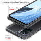 Shockproof Scratchproof Acrylic TPU Phone Case, For OnePlus Nord N300