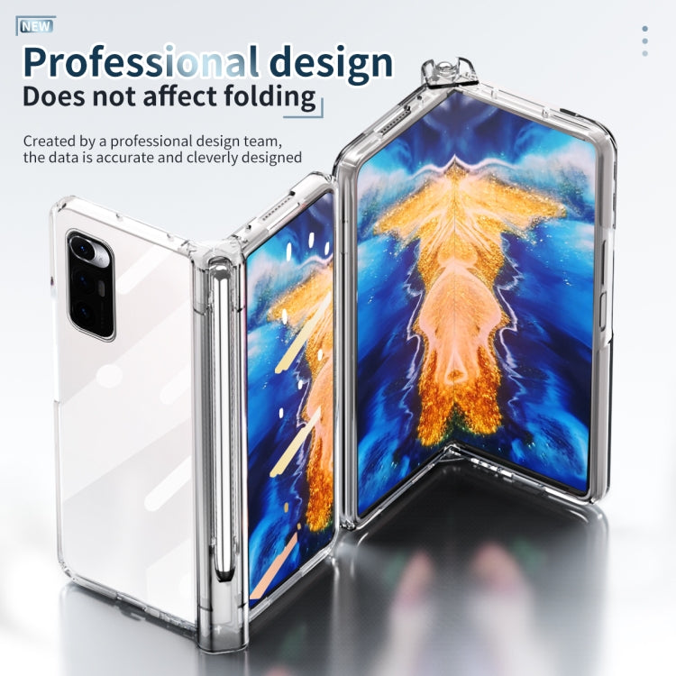 Full Body Electroplating Hinge Phone Case with Stylus, For Samsung Galaxy Z Fold2 5G with Film, For Samsung Galaxy Z Fold2 5G