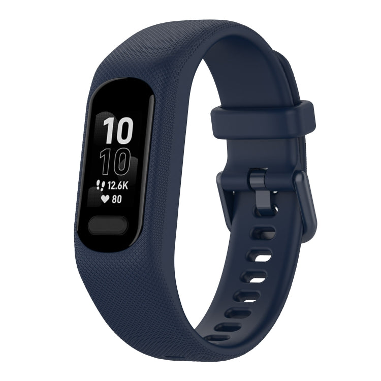 Solid Color Silicone Watch Band — Black