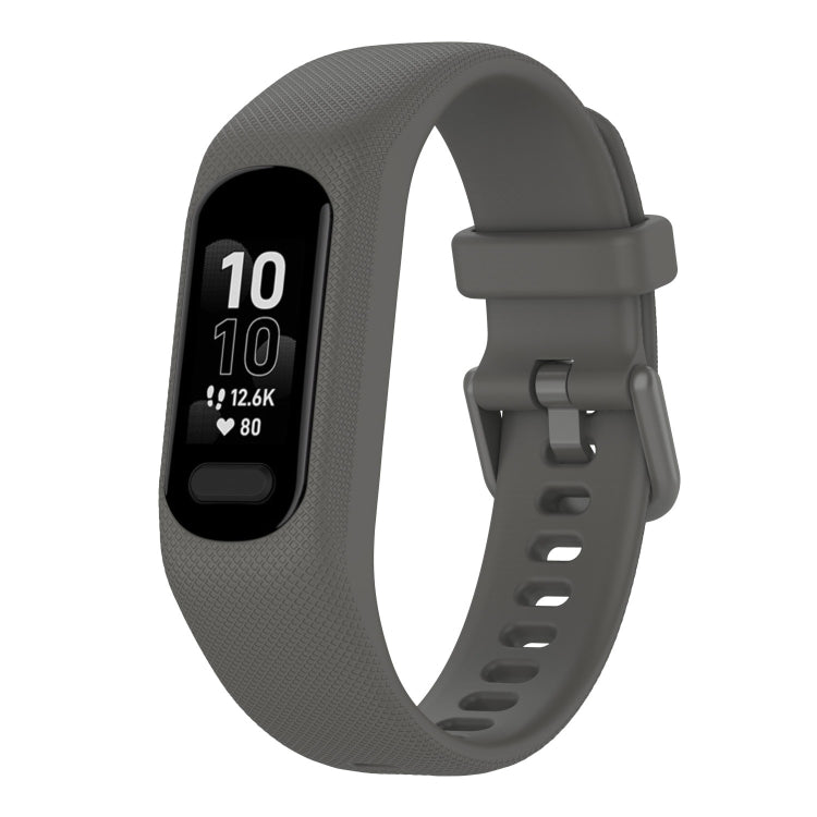 Solid Color Silicone Watch Band — Purple