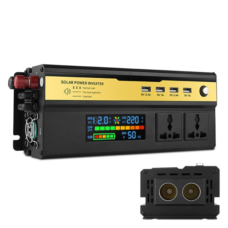 8896 1600W Car Smart Multi-functional Digital Display Inverter